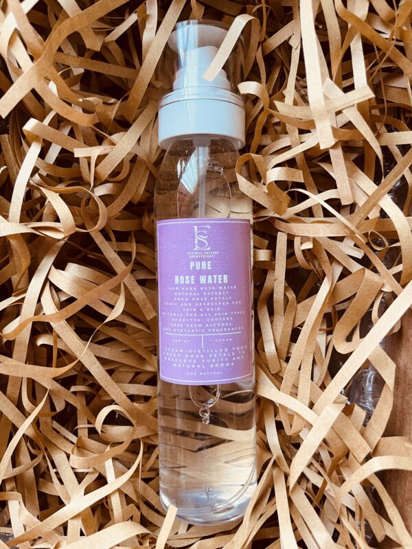 100% Natural Rose Water – Pure Rose Essence for Your Skin and Hair