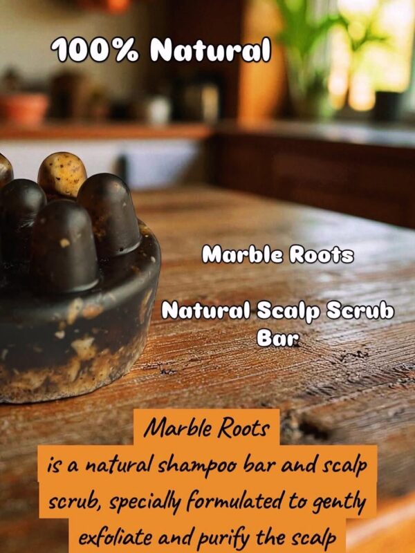 Marble Roots Scrub Soap for Scalp - Image 2