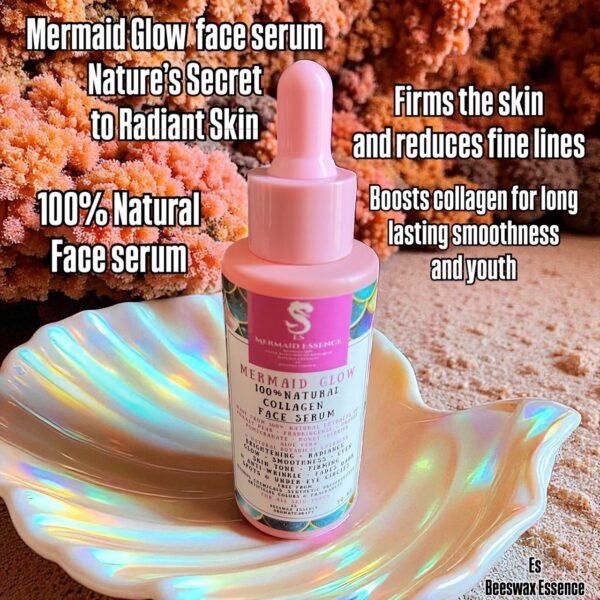 Mermaid Glow Collagen Face Serum (Water-based serum)