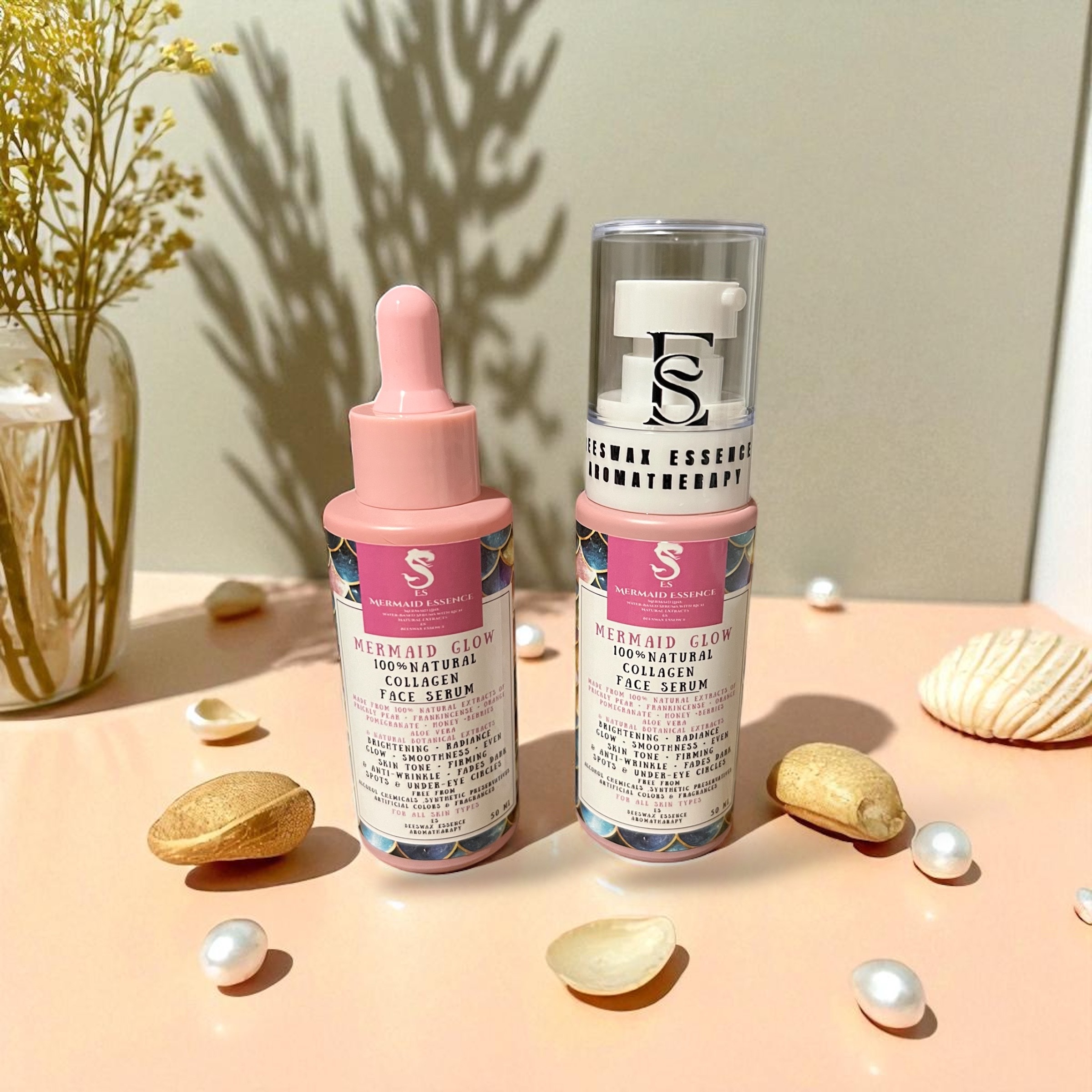Mermaid Glow Collagen Face Serum (Water-based serum) - Image 4